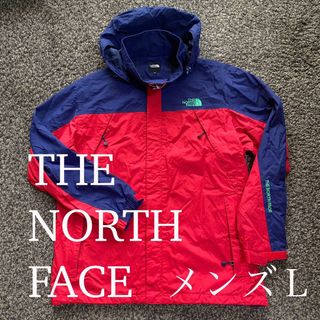 ザノースフェイス(THE NORTH FACE)のノースフェイス　マウンテンパーカー　アウター　メンズL サイズ　レッド　ネイビー(マウンテンパーカー)