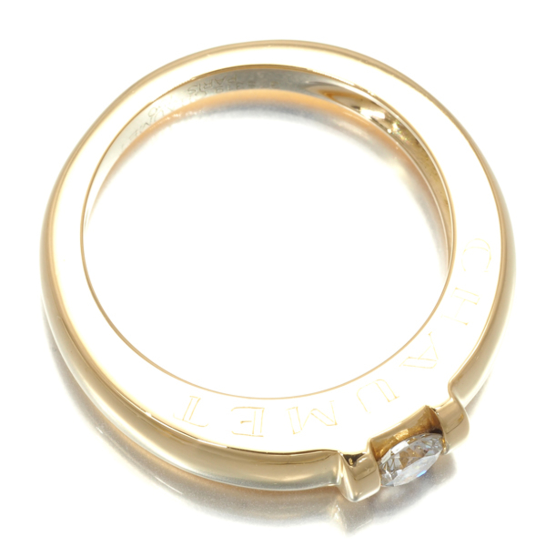 CHAUMET - ショーメ リング ダイヤ 0.25ct程 サイドロゴ 14号 CHAUMET - ショーメ リング ダイヤ 0.25ct程 サイドロゴ 14号