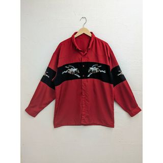 ビームス(BEAMS)のRODEO COWBOY EMBROIDERY ロデオカウボーイ刺繍シャツ(シャツ)