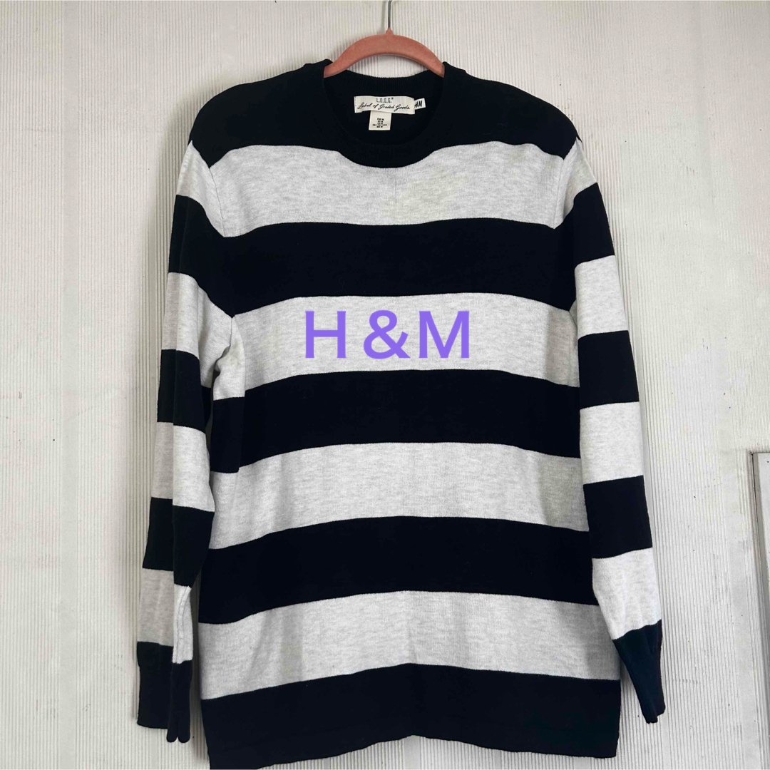 H&M(エイチアンドエム)のH&M  メンズサマーセーター　Mサイズ メンズのトップス(ニット/セーター)の商品写真