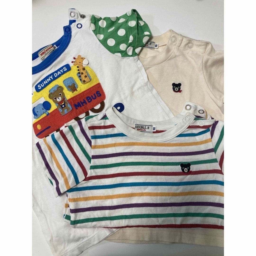 DOUBLE.B(ダブルビー)のダブルビー　Tシャツ　90 キッズ/ベビー/マタニティのキッズ服男の子用(90cm~)(Tシャツ/カットソー)の商品写真