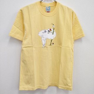 ブルーナボイン(BRUNABOINNE)のBRU NA BOINNE 新品 レスラー豆の木T No.8998 8S-205 M 定価9500円 半袖Ｔシャツ カットソー イエロー メンズ ブルーナボイン【中古】4-0405S♪(Tシャツ/カットソー(半袖/袖なし))