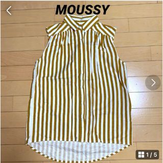 マウジー(moussy)の【MOUSSY】ノースリーブシャツ(Tシャツ(半袖/袖なし))