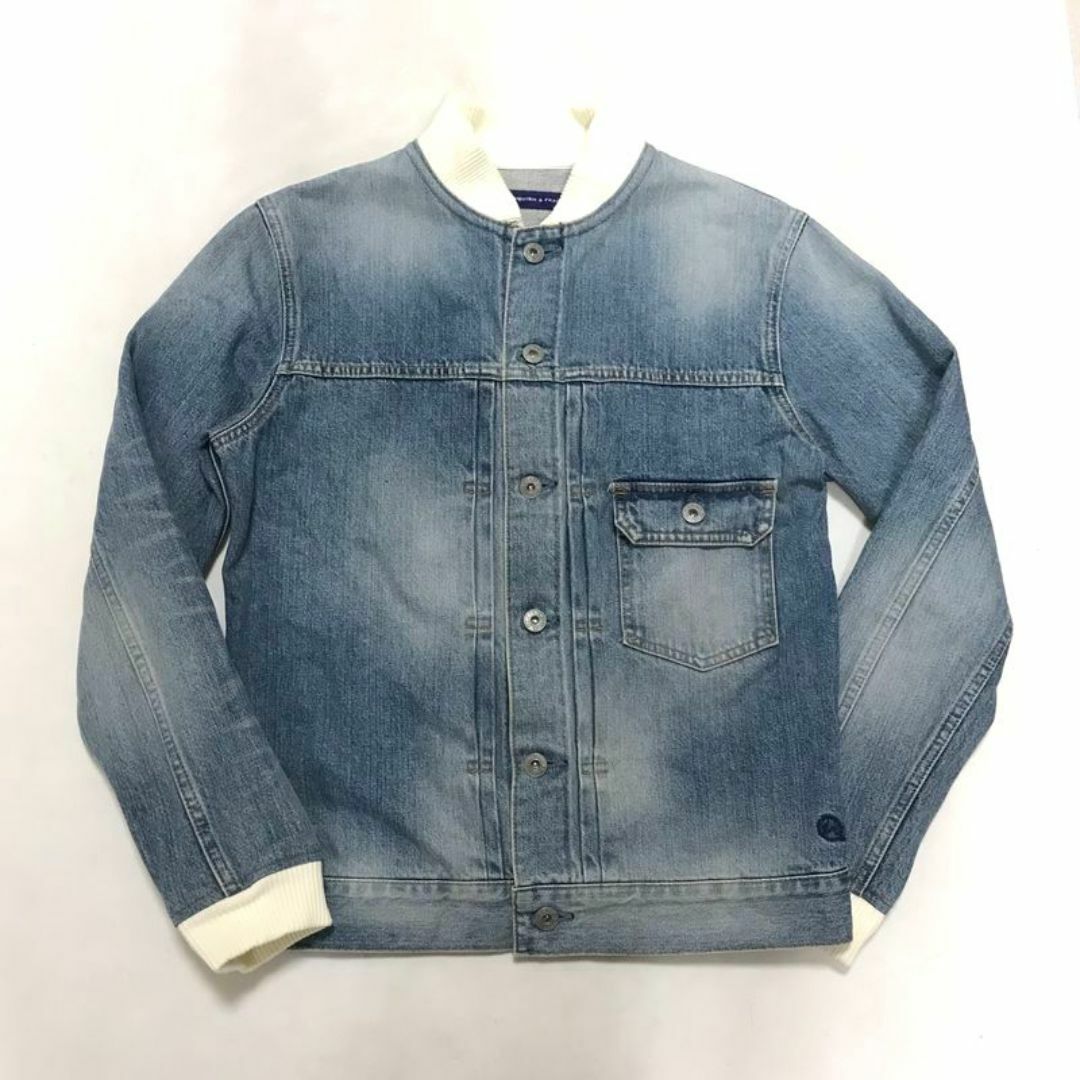 DENIM BY VANQUISH & FRAGMENT(デニムバイヴァンキッシュフラグメント)のDENIM BY VANQUISH & FRAGMENT デニムジャケット S メンズのジャケット/アウター(Gジャン/デニムジャケット)の商品写真