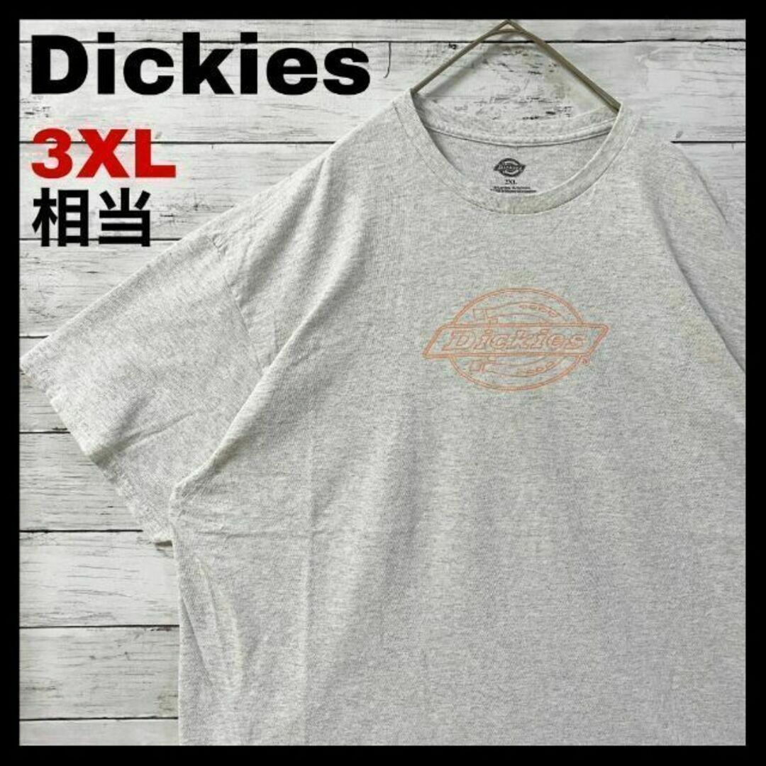 Dickies(ディッキーズ)のi46 US古着　Dickies　半袖Tシャツ　ロゴ　フロントプリント メンズのトップス(Tシャツ/カットソー(半袖/袖なし))の商品写真