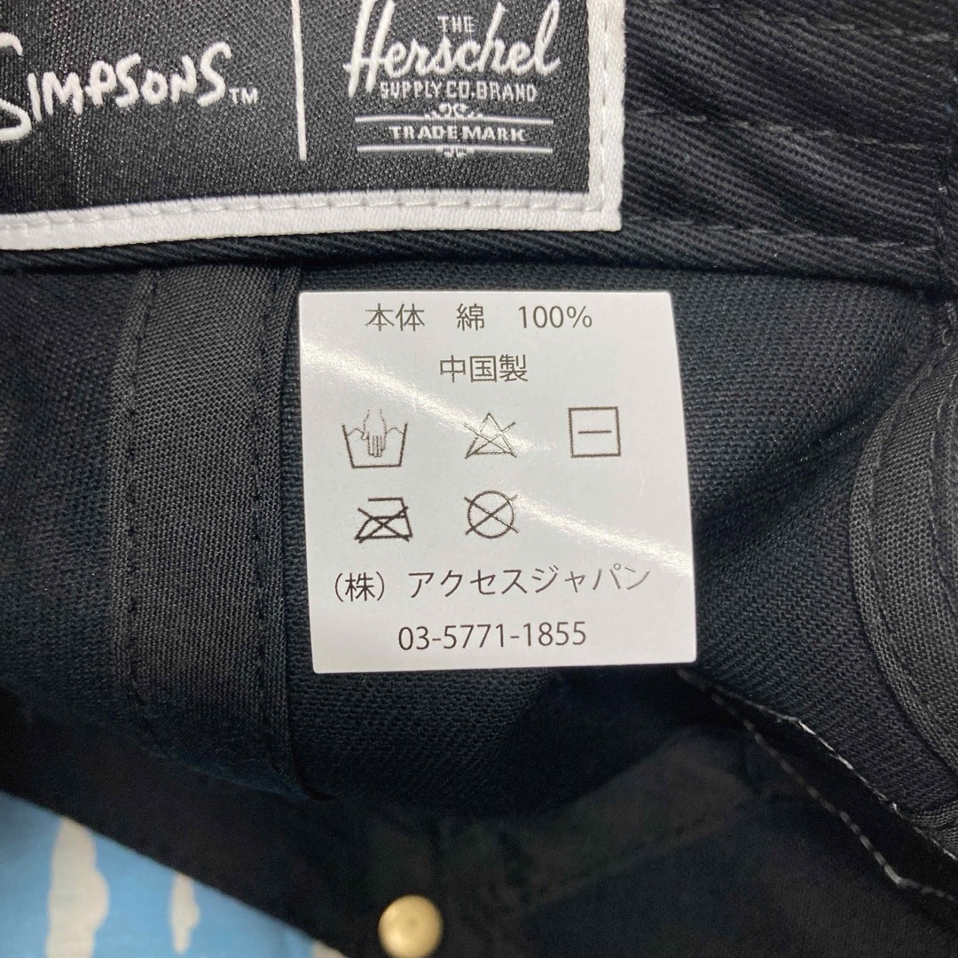 Herschel Supply(ハーシェルサプライ)の新品　Herschel Supply シンプソンズ　キャップ　帽子　セット売り レディースの帽子(キャップ)の商品写真