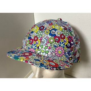 ニューエラー(NEW ERA)のNEWERA/村上隆/コラボ/キャップ/帽子/限定/60.6/カイカイキキ/総柄(キャップ)