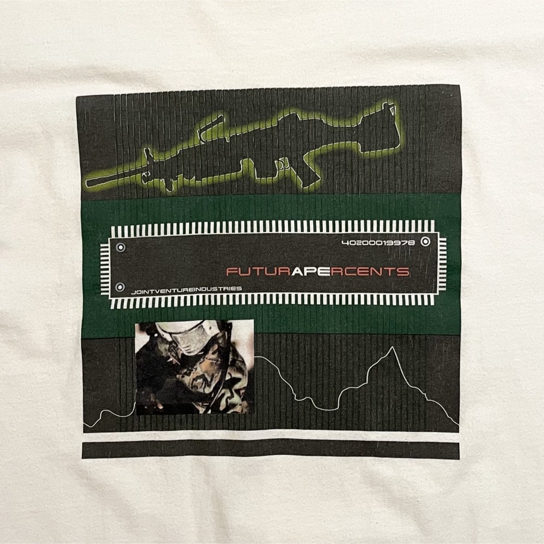 A BATHING APE(アベイシングエイプ)の激レア！1997s A BATHING APE “FUTURA” Tシャツ メンズのトップス(Tシャツ/カットソー(半袖/袖なし))の商品写真