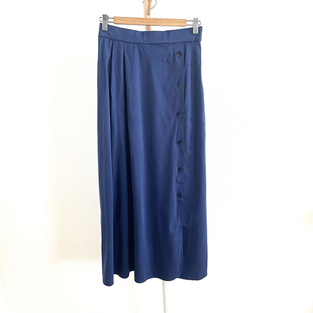 TOMORROWLAND(トゥモローランド)のtomorrowland DES PRES コットンジャージー サイドボタンSK レディースのスカート(ロングスカート)の商品写真
