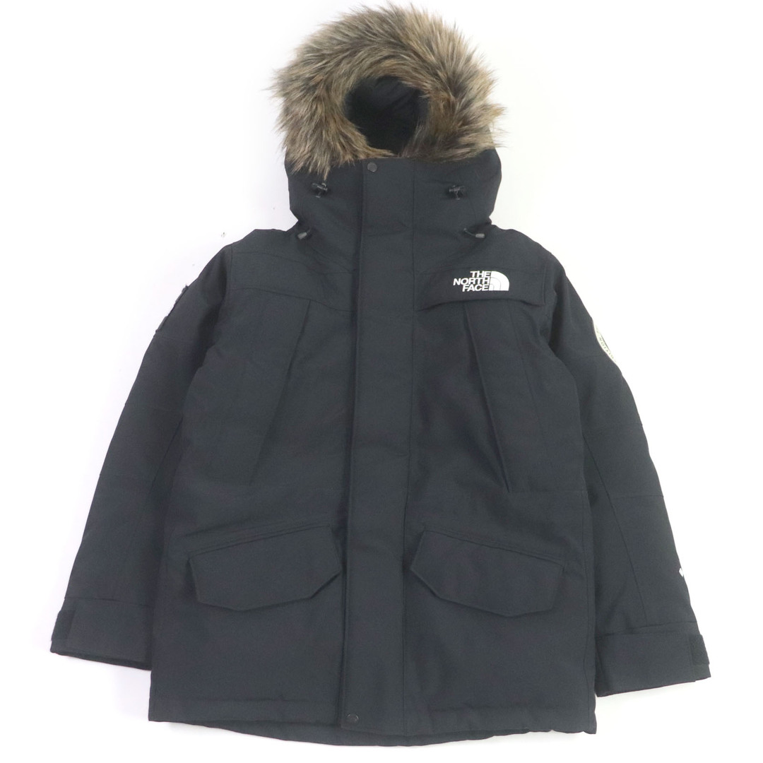 THE NORTH FACE(ザノースフェイス)の極美品□THE NORTH FACE ザ・ノースフェイス ND92032 Antarctica Parka ロゴ刺繍 GORE-TEX PER-TEX WZIP ダウンジャケット ダウンコート ブラック S 正規品 メンズ メンズのジャケット/アウター(ダウンジャケット)の商品写真