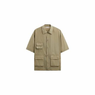 ザラ(ZARA)のZARA MAN オーバーサイズ ポケットディテール テクニカルシャツ(シャツ)