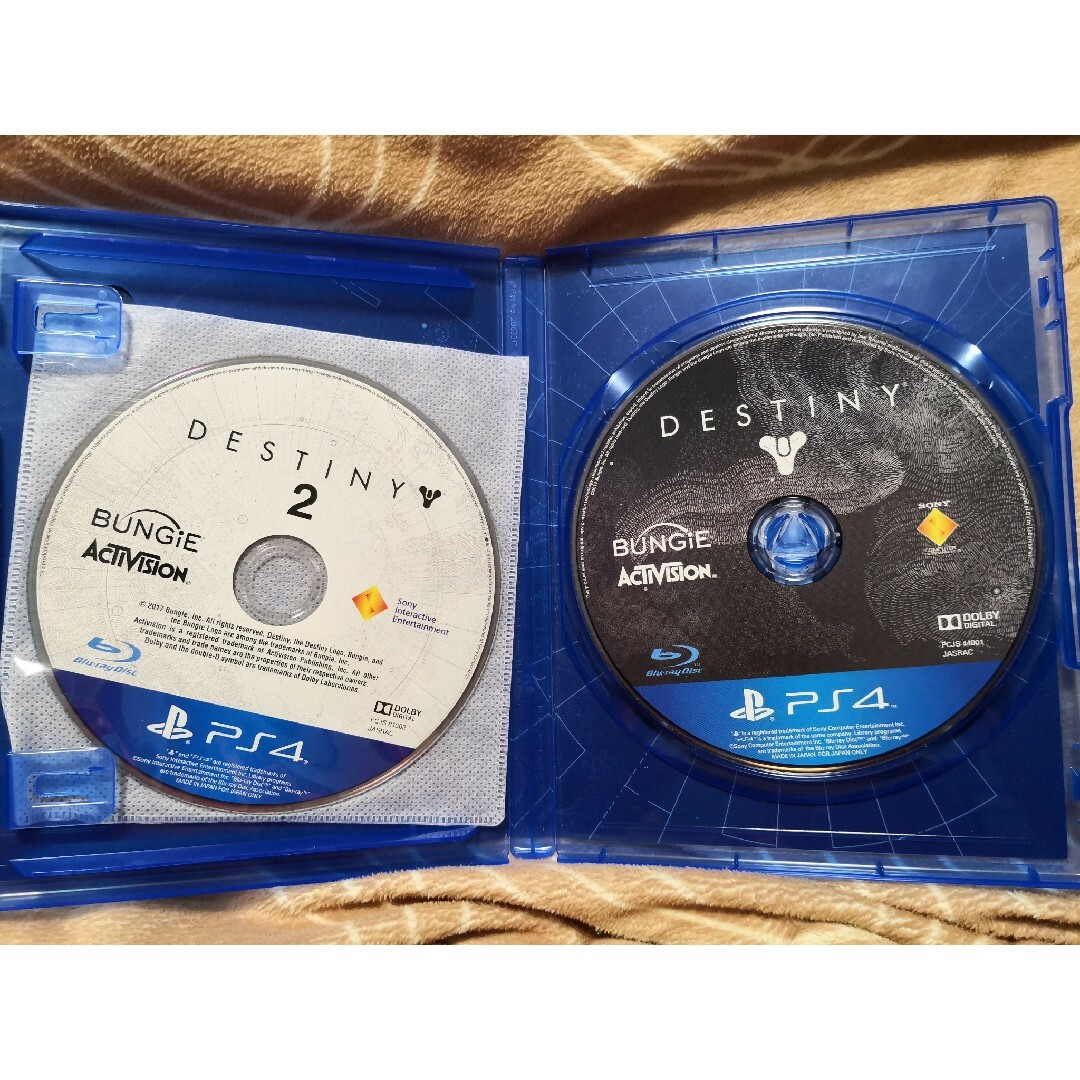 PlayStation4(プレイステーション4)のデスティニー 1 2 DESTINY 2セット エンタメ/ホビーのゲームソフト/ゲーム機本体(家庭用ゲームソフト)の商品写真