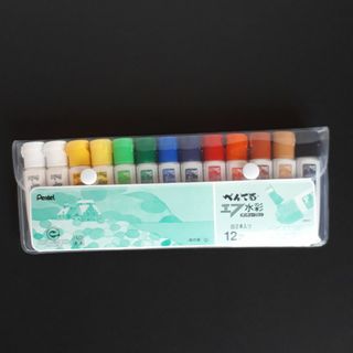 ペンテル(ぺんてる)のぺんてる 絵の具セット 12色 白2本つき WFC3-12 新品　送料無料(絵の具/ポスターカラー)