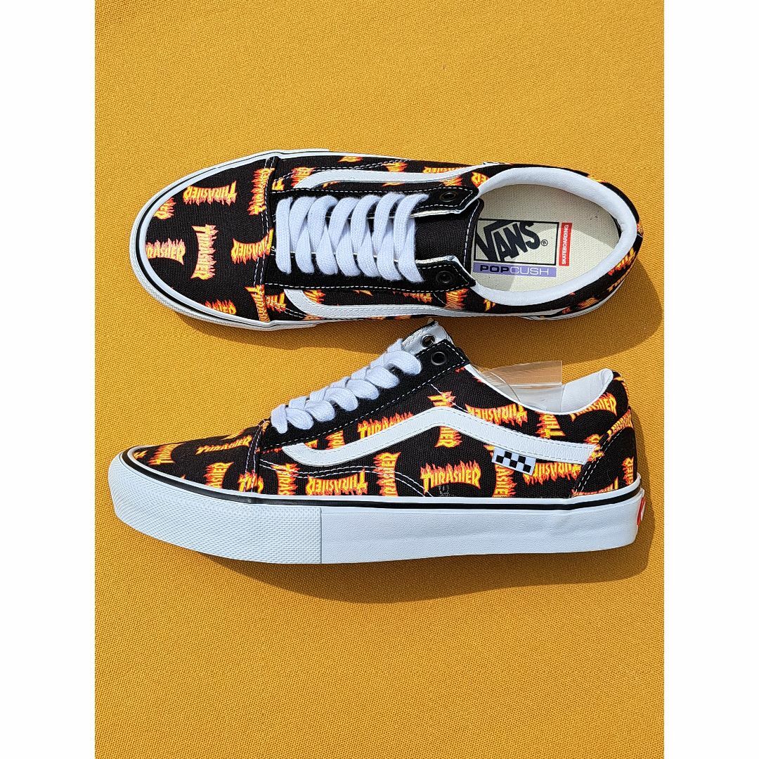 OLD SKOOL（VANS）(オールドスクール)のバンズ VANS SKATE OLD SKOOL 27,5cm THRASHER メンズの靴/シューズ(スニーカー)の商品写真