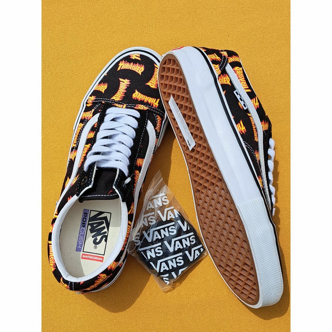 OLD SKOOL（VANS）(オールドスクール)のバンズ VANS SKATE OLD SKOOL 27,5cm THRASHER メンズの靴/シューズ(スニーカー)の商品写真