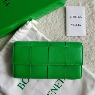 Bottega Veneta - 国内完売 ボッテガヴェネタ カセット ラージ フラップ ウォレット 長財布