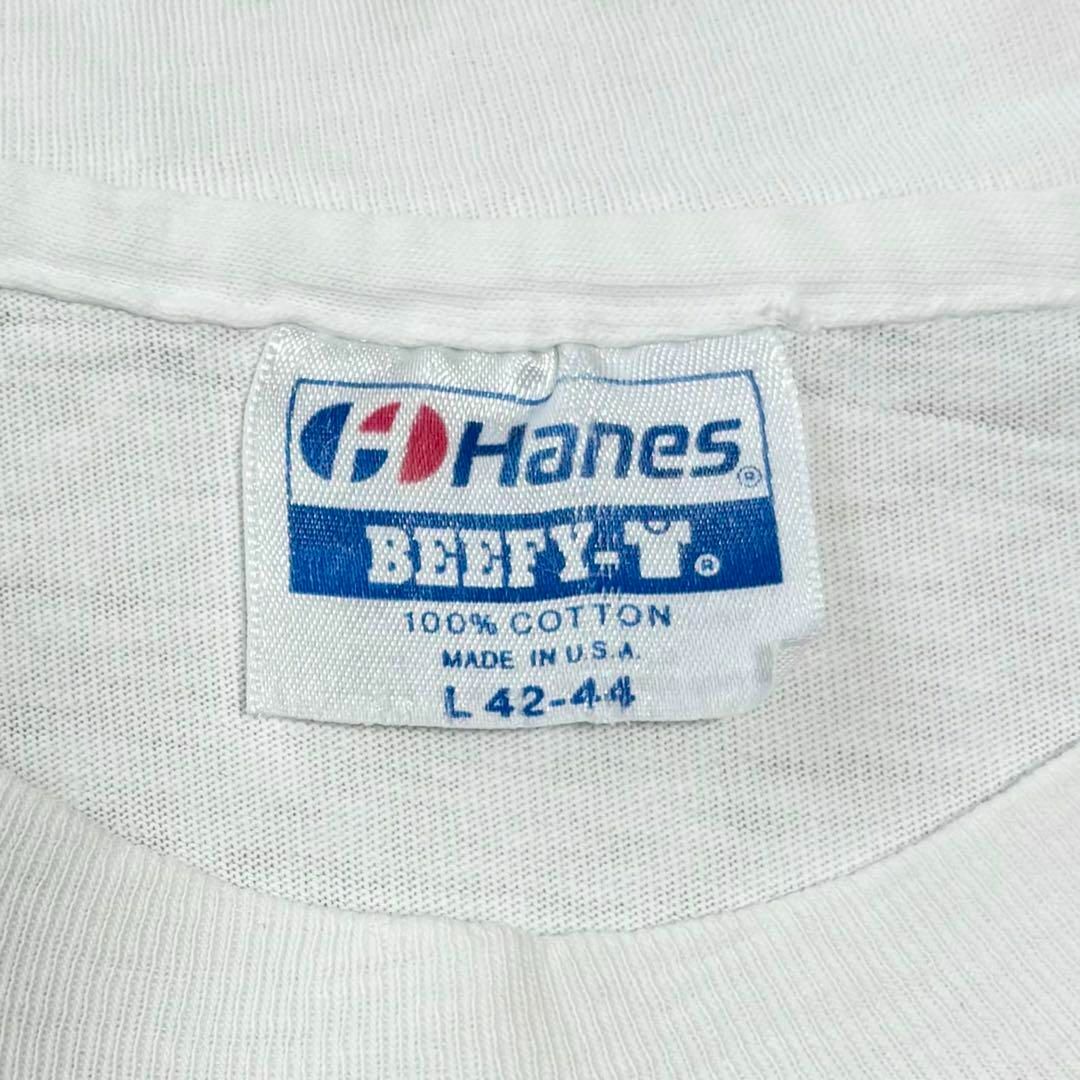 Hanes(ヘインズ)の80s USA製古着　ヴィンテージ　ヘインズ　ポケットTシャツ　サラマンカ メンズのトップス(Tシャツ/カットソー(半袖/袖なし))の商品写真