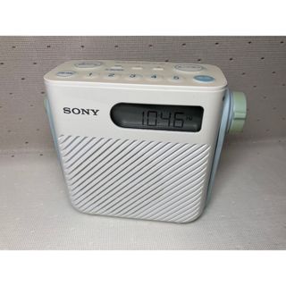 ソニー(SONY)のソニーシャワーラジオ FM/AM/ワイドFM対応防滴仕様 ICF-S80(ラジオ)
