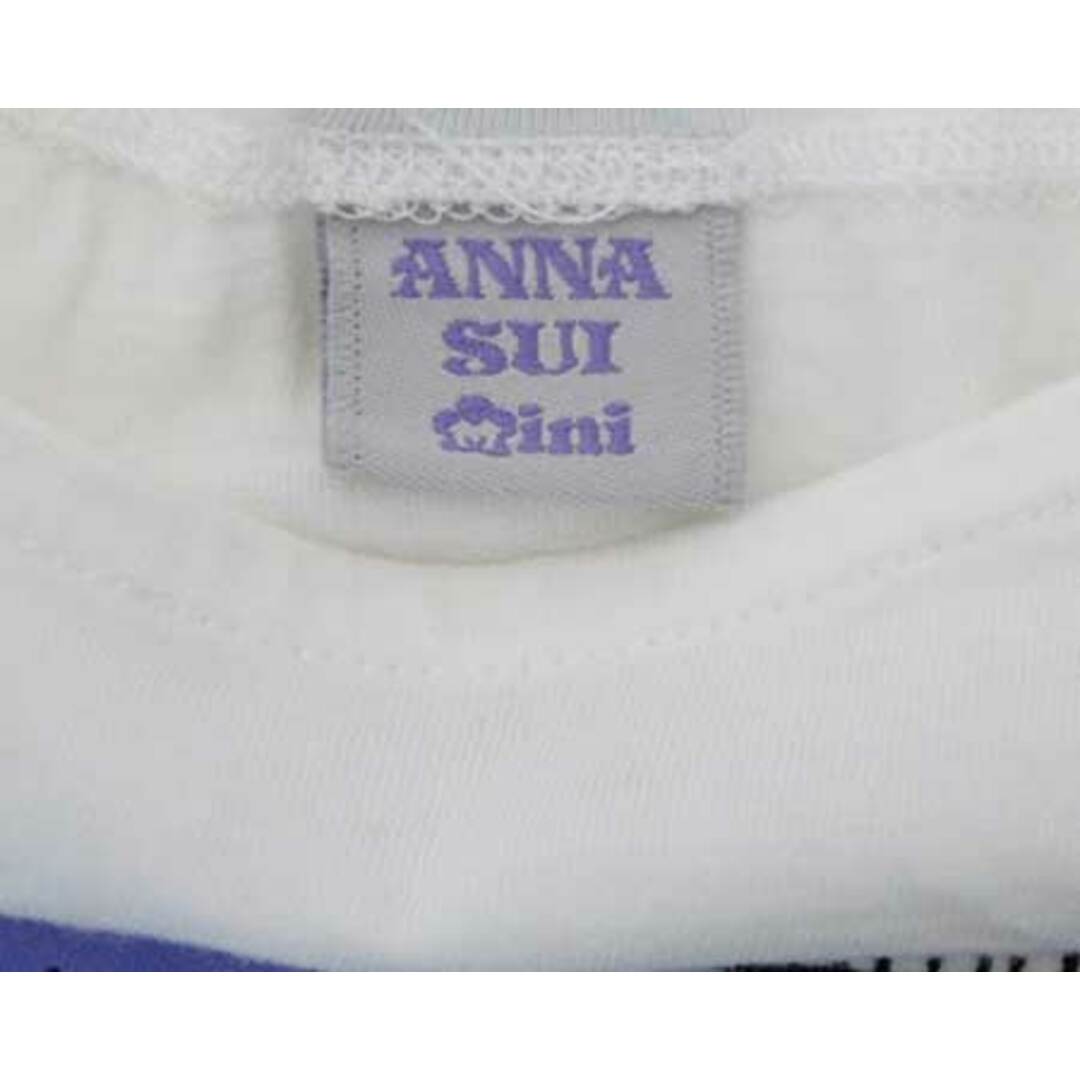 ANNA SUI mini(アナスイミニ)の【夏物 新入荷!】〓アナスイミニ/ANNA SUI mini〓150cm 半袖Tシャツ/半袖カットソー 白 【中古】子供服 キッズ kids ジュニア 女の子  夏 tops 614042 キッズ/ベビー/マタニティのキッズ服女の子用(90cm~)(Tシャツ/カットソー)の商品写真