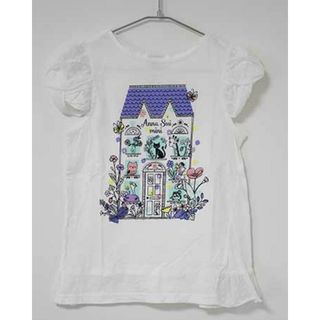 アナスイミニ(ANNA SUI mini)の【夏物 新入荷!】〓アナスイミニ/ANNA SUI mini〓150cm 半袖Tシャツ/半袖カットソー 白 【中古】子供服 キッズ kids ジュニア 女の子  夏 tops 614042(Tシャツ/カットソー)