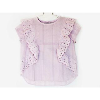 ANNA SUI mini - 【夏物 新入荷!】[アナスイミニ/ANNA SUI mini]135cm 半袖ブラウス 紫【中古】子供服 キッズ kids 女の子 夏 tops 214042