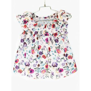 【夏物 新入荷!】[アナスイミニ/ANNA SUI mini]110cm 半袖ブラウス 薄紫【中古】子供服 キッズ kids 女の子 夏 tops 214042