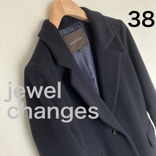 Jewel Changes - ジュエルチェンジズ コート 38 ネイビー ユナイテッドアローズ ビームス ロペ