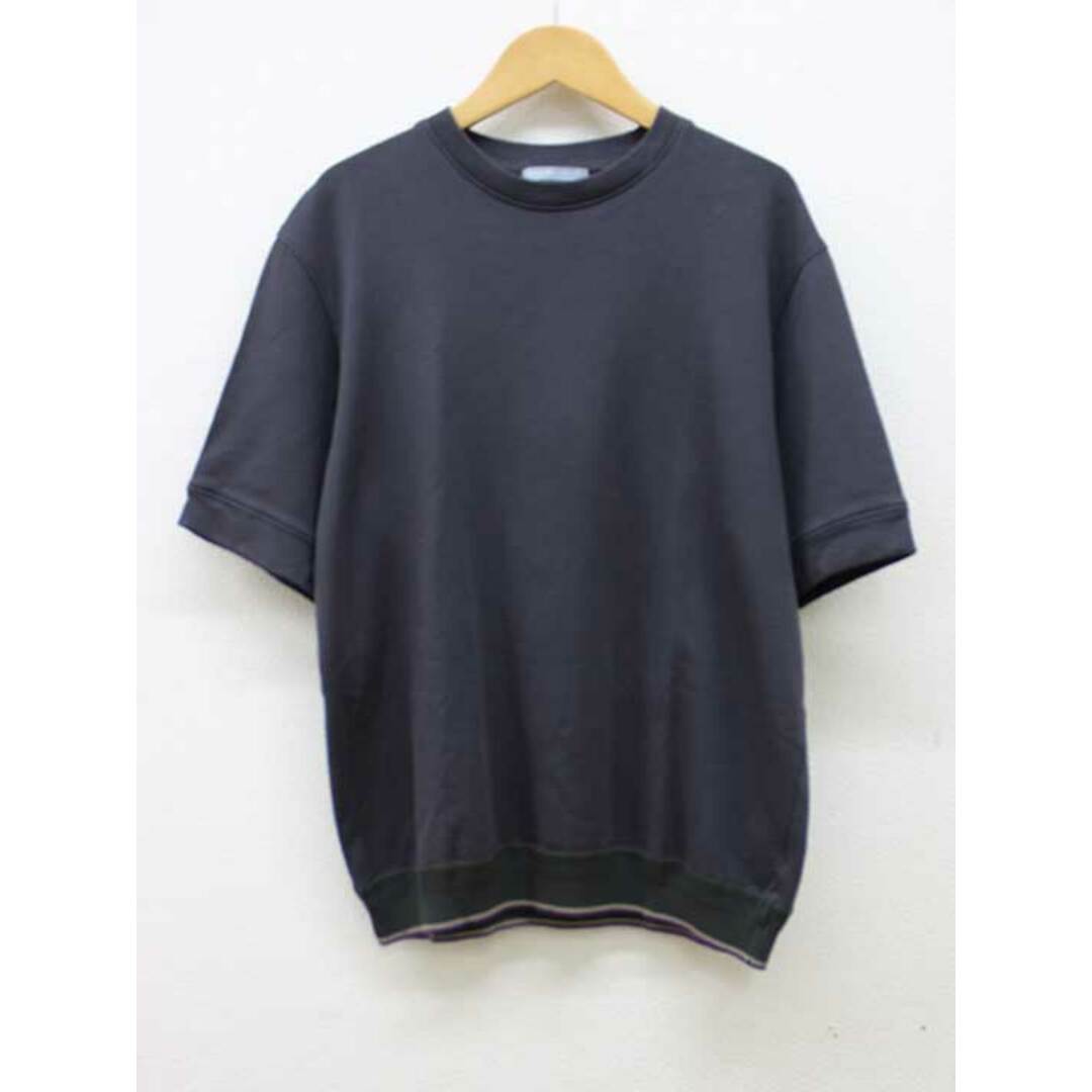 【新入荷】■STRAS BURGO/ストラスブルゴ■半袖カットソー/半袖 グレー/灰色 メンズ M【中古】春夏秋冬 514042 メンズのトップス(Tシャツ/カットソー(半袖/袖なし))の商品写真