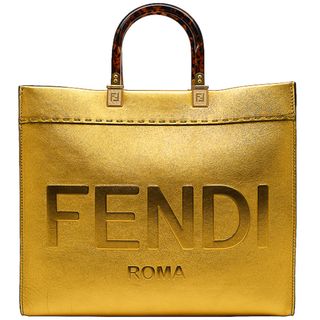 フェンディ(FENDI)のフェンディ サンシャイン ミディアム トートバッグ 8BH386 レザー A♪(トートバッグ)