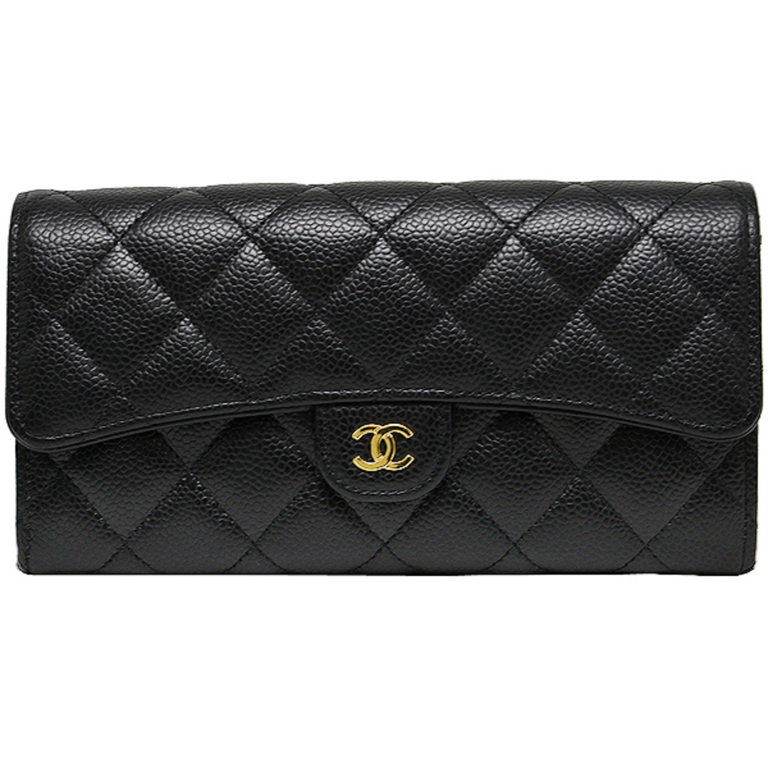 CHANEL(シャネル)のシャネル マトラッセ タイムレスクラシック 長財布 AP0241 A+♪ レディースのファッション小物(財布)の商品写真