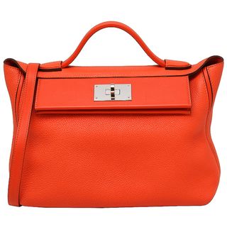 エルメス(Hermes)のエルメス 24/24 サックヴァンキャトル29ハンドバッグ カプシーヌ 新品同様(ハンドバッグ)