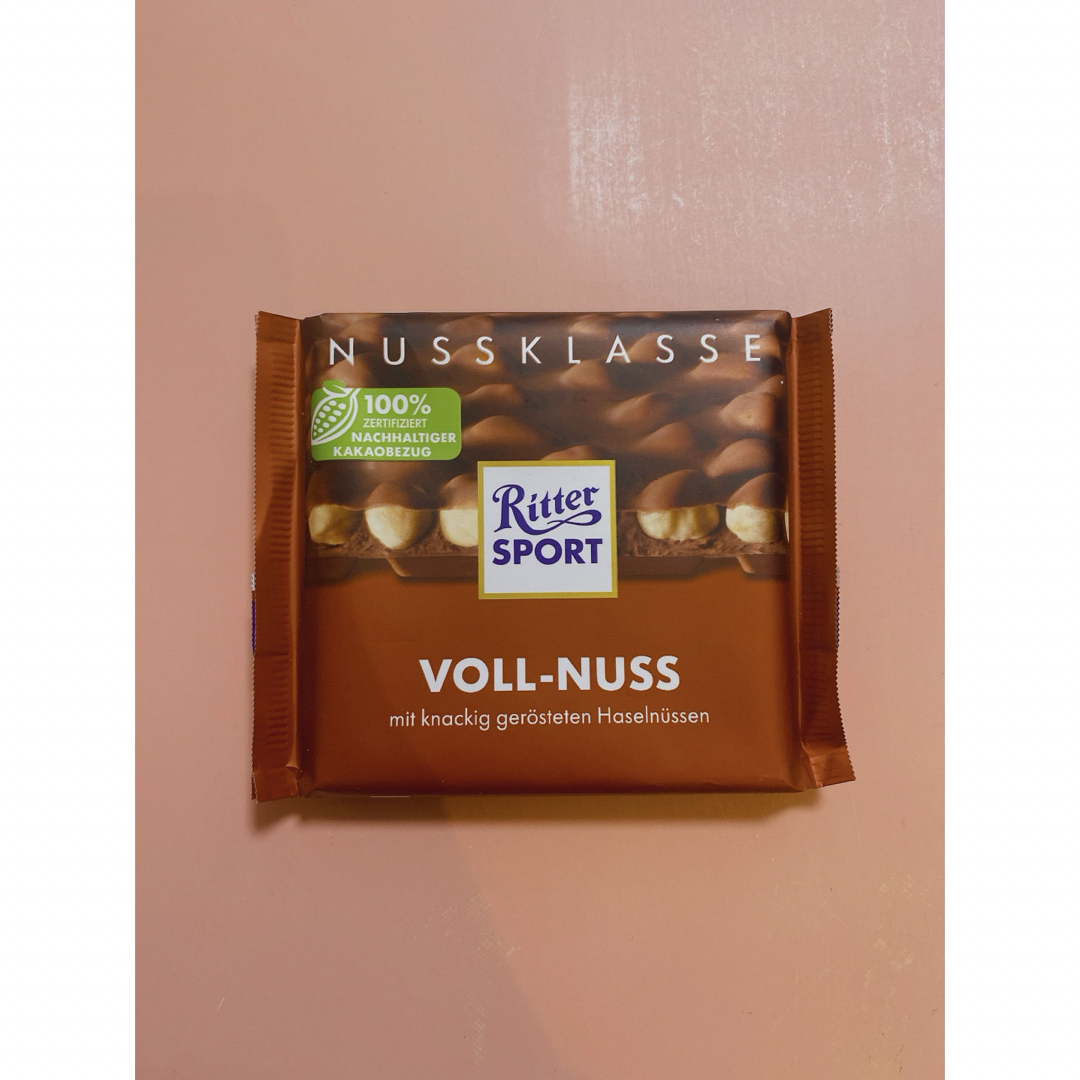 【ドイツ】Ritter SPORTチョコレート 食品/飲料/酒の食品(菓子/デザート)の商品写真