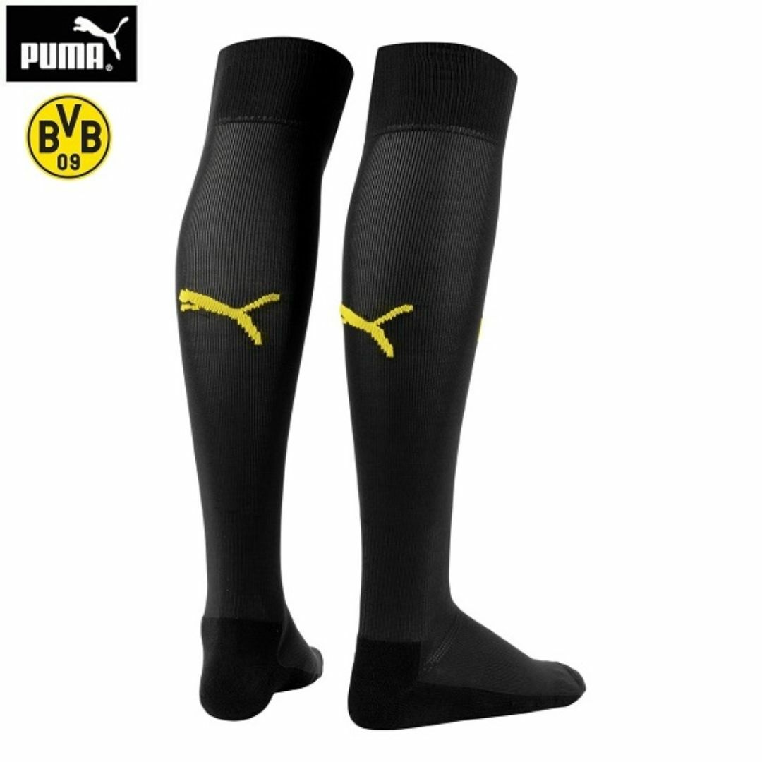 PUMA(プーマ)の★送料無料★DE直輸入★プーマ★BVB ドルトムント ストッキング★黒x黄/M★ スポーツ/アウトドアのサッカー/フットサル(ウェア)の商品写真