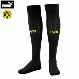 プーマ(PUMA)の★送料無料★DE直輸入★プーマ★BVB ドルトムント ストッキング★黒x黄/M★(ウェア)