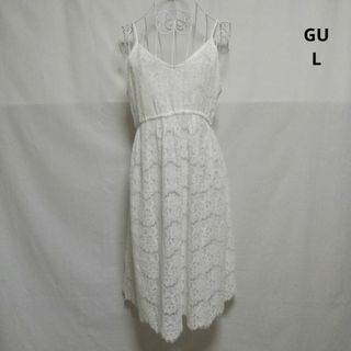 ジーユー(GU)のGU キャミソールチュニック L(チュニック)