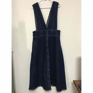 ザラ(ZARA)のZARA ジャンパースカート(ロングワンピース/マキシワンピース)