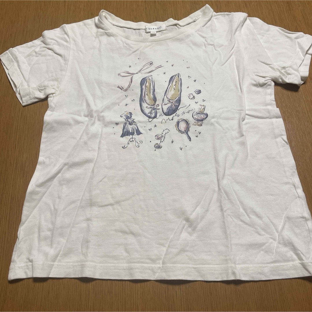 3can4on(サンカンシオン)の3can4on Tシャツ　バレリーナ　140 キッズ/ベビー/マタニティのキッズ服女の子用(90cm~)(Tシャツ/カットソー)の商品写真