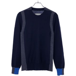 Maison Martin Margiela - Maison Martin Margiela 10 メゾン マルタン マルジェラ 10 14AW ウールニットセーター ネイビー S S30HA0743