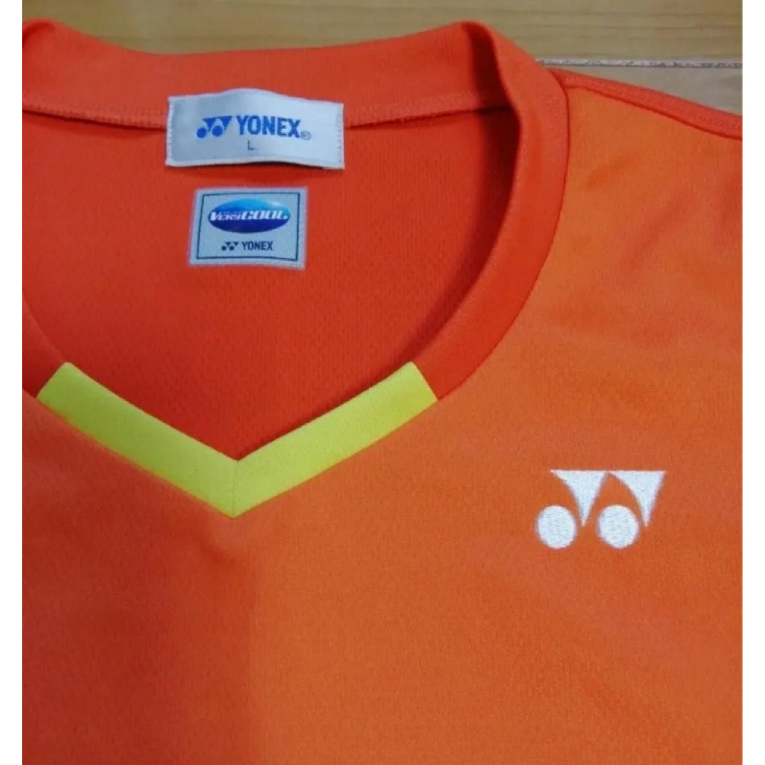 ヨネックス バドミントン　テニス ゲームシャツLサイズ スポーツ/アウトドアのテニス(ウェア)の商品写真