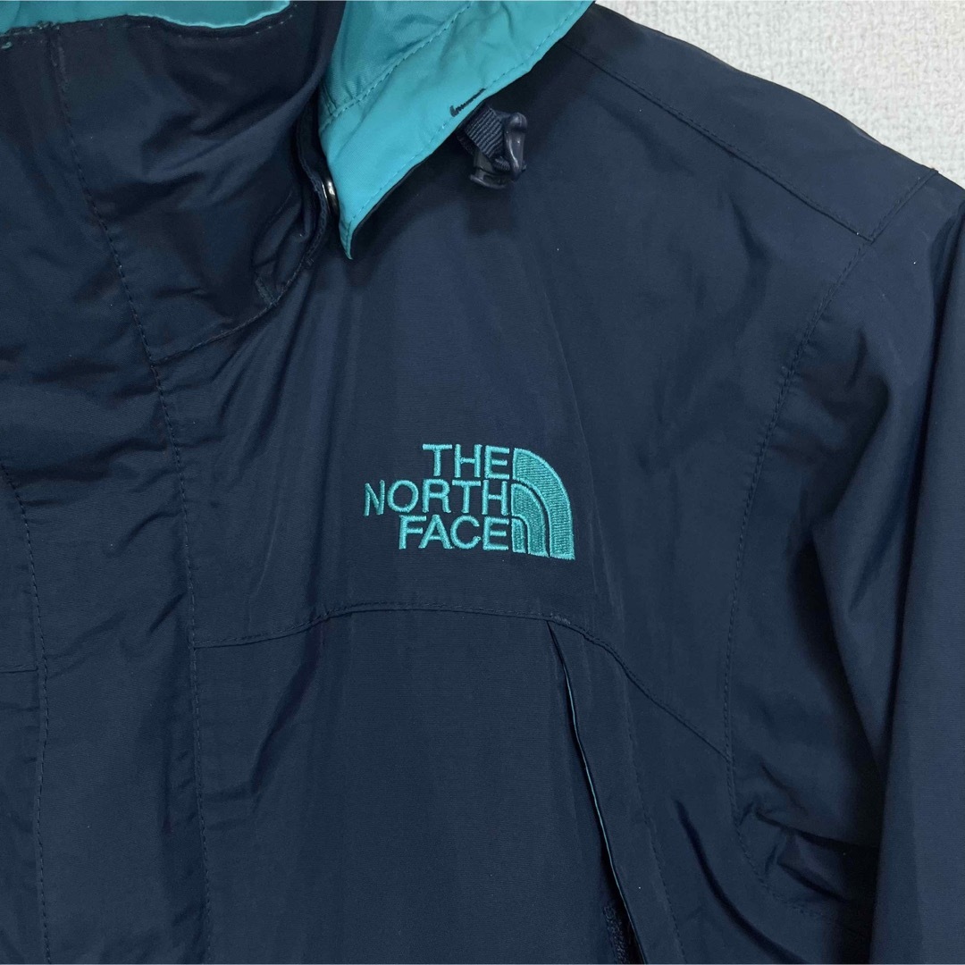 THE NORTH FACE(ザノースフェイス)のノースフェイス マウンテンパーカー メンズS 透湿防水 フード着脱可 ロゴ刺繍 メンズのジャケット/アウター(ナイロンジャケット)の商品写真