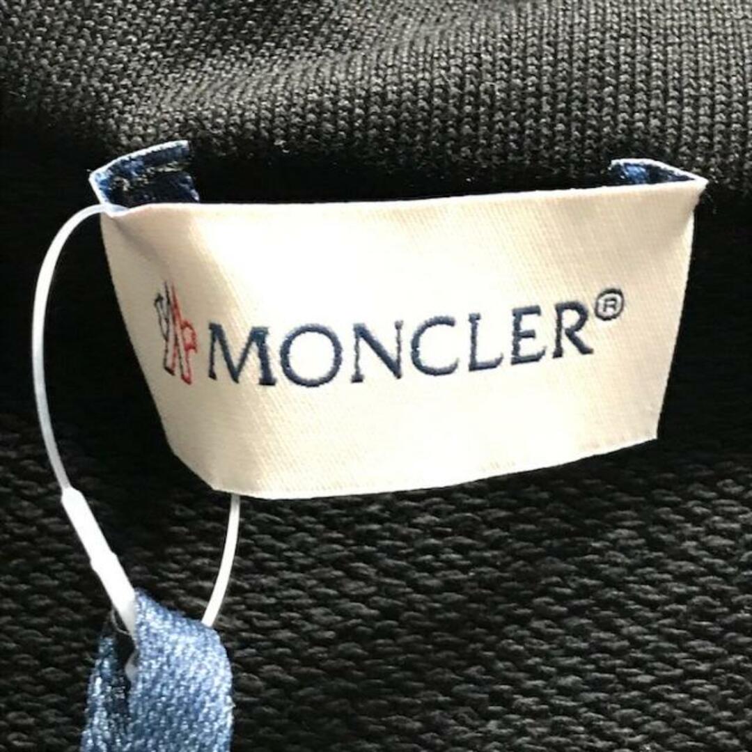 MONCLER(モンクレール)の未使用品 MONCLER モンクレール コットン ナイロン ダウンジャケット ブラック レディース XL 23年モデル k1677 レディースのジャケット/アウター(ダウンジャケット)の商品写真