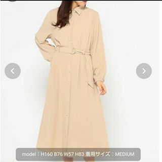 ミッシュマッシュ(MISCH MASCH)の新品　MISCH MASCH　シャツワンピース(ロングワンピース/マキシワンピース)