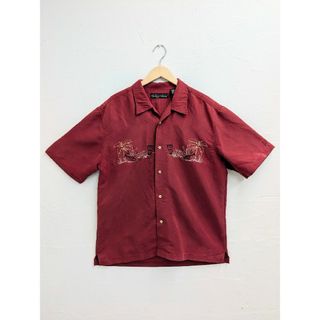 ビームス(BEAMS)のRESORT EMBROIDERY リゾート刺繍オープンカラーシャツ　アロハ(シャツ)