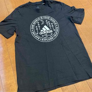 アディダス(adidas)のアディダス 半袖Tシャツ Mサイズ(Tシャツ/カットソー(半袖/袖なし))