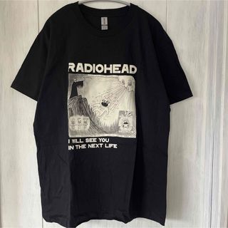 ギルタン(GILDAN)のRadiohead black XLサイズ/ 新品未使用/送料無料(Tシャツ/カットソー(半袖/袖なし))