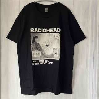 ギルタン(GILDAN)のRadiohead black Lサイズ/ 新品未使用/送料無料(Tシャツ/カットソー(半袖/袖なし))