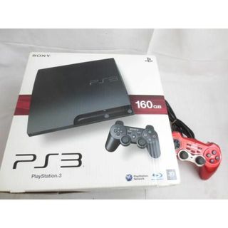  中古品 ゲーム プレイステーション3 PS3本体 CECH-3000A チャーコルブラック 160GB 動作品 周辺機器 箱あり(携帯用ゲーム機本体)