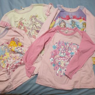 プリキュア パジャマ 上のみ おまとめセット 120cm 女の子 長袖