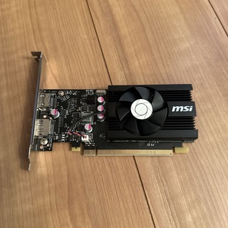 MSI GT1030 2GB HDMI DP ビデオカード GeForce(PCパーツ)