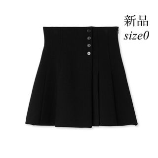 SNIDEL - 【正規品】snidel サイドプリーツスカショーパン　BLK 黒　size0